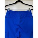 Jaanuu  Women's Ryla Blue Scrub Pant J85003 Size Small EUC Slim Mid-Rise Photo 8