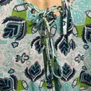 Tiare Hawaii Strappy Beach Green Blue Maxi Dress S Photo 3