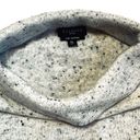 Talbots  Women’s 100% Cashmere Gray Speckled Sabrina Portrait Collar Sweater M P Photo 5