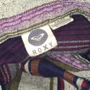 Roxy  Striped Button Down Long Sleeve Top Women’s Size Small Photo 3