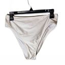 Relleciga NWT  White Bikini Swim Bottom Photo 0