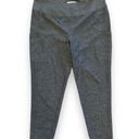 Sonoma XL Heather Gray Mid-Calf Capri Joggers Stretch Leggings with Pockets Photo 0