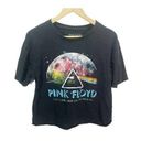 Pink Floyd  The Dark Side Of The Moon T-Shirt Womens L Short Sleeve Graphic Black Photo 0