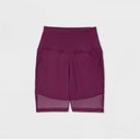 All In Motion NWT  Contour High-Rise Purple 7” Bike Shorts Photo 9