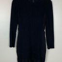 Opening Ceremony  black long sleeve mini dress modest neckline size medium Photo 0