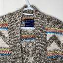 American Eagle  tribal poncho short sleeve sweater size S Photo 38