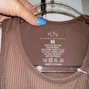 Klassy Network Mocha Tank Bodysuit Photo 2