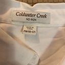 Coldwater Creek White Button Blouse Photo 1