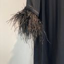 Sleeper Mini Dress or Tunic With Detachable Feathers in NWT Black Size XS Generous Fit Photo 7