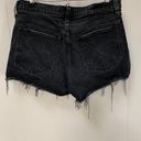 Abercrombie & Fitch The Mom Short High Rise Black Denim Shorts Size 29/8 Photo 2