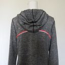 Z By Zella Gray Hooded Women’s Sport Exercise Pullover Zipper Athletic Top XL Photo 4