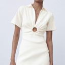 ZARA  white linen dress NWT Photo 7