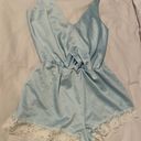 Flora Nikrooz Baby Blue Night Romper Photo 2