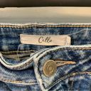 Cello  Jeans Womens 5/27 Blue Distressed Skinny Denim Medium Wash Ankle Photo 2