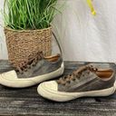 Bussola  Anthropologie Gray & Tan Novara Nora Lace Up Walking Sneakers 37 6.5 Photo 0