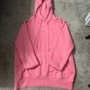 Nike pink oversized  hoodie Photo 0