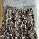 Olivaceous Snakeskin Skirt Photo 1