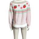 Modcloth NWT  White and Red Strawberry Cardigan Photo 3