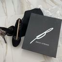 Brian Atwood B  Black Suede Pumps size 6.5 Photo 4