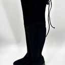 Stuart Weitzman  Black Mara Suede Over-The-Knee Boot 37.5 Photo 1