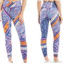 Free People Movement NEW  Ashford High Rise Lose Control Leggings in Ski Combo XS Photo 1