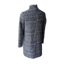 J. McLaughlin  “Walden” Long Line Coat in Denim Tweed, Sz S Photo 4