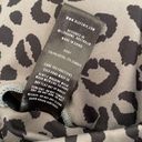 Anthropologie ALL FENIX  High Neck Charcoal Jagger Cheetah Print Sports Bra Photo 7