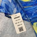 Edge NWT Van Gogh Print Silk Rolled  Scarf Wrap Photo 3