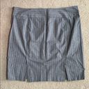 Gap pencil skirt gray stripe size 20 Photo 5