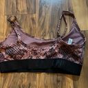 PINK - Victoria's Secret PINK Victoria’s Secret Snakeskin Sports Bra Photo 1