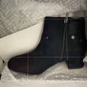 INC NWT  International Concepts Floriann Ankle Booties Black Suede Block Heel Photo 8