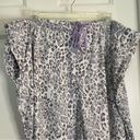 Carole Hochman  grey & purple leopard print pajama, lounge New with tags, XXL Photo 5