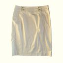 Ralph Lauren Lauren  Solid Womens Size 4 Khaki Pencil Skirt Photo 1