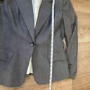 Anne Klein grey wool blend blazer suit jacket stretch lined Women’s size 8P Photo 9