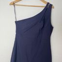 Likely NEW  Roxy Navy One Shoulder Evening Dress Photo 0