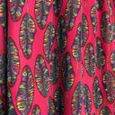 LuLaRoe  Lola Feather Print Midi Skirt NWT Photo 2