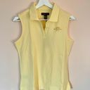 Tommy Bahama NWT  Rum Pastel Yellow Golf Tank Top Size Medium Photo 0