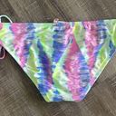 The Bikini Lab Tie Dye Rash-guard & Bikini Bottoms Set Photo 6