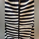 Sans Souci Sz L 💕💕 Women’s strapless navy/white striped flare dress! Cute!!! Photo 2