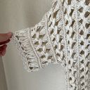 Anthropologie MOTH loose Yarn Knit Cream Blouse Photo 5