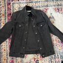 ALLSAINTS Black Distressed Denim Jacket Photo 0