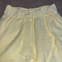 Young Fabulous and Broke Young Fabulous Broke YFB Sailor Linen Wide Leg Cropped High Rise Pant Yellow S Photo 5