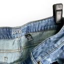 Apt. 9 Faded Ripped Light Blue Jeans Wm Size 12 Photo 2