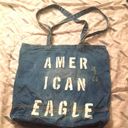American Eagle outfitters denim blue Jean long strap bag Photo 0