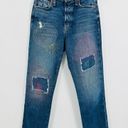 Alice + Olivia AO.LA | By  High Rise Slim Girlfriend Jeans Saint & Sinner Size 25 Photo 1