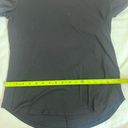 Tek Gear NWOT  Solid Black Round Hem V-Neck Workout T-Shirt Size Medium Photo 5