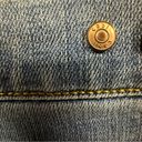 CAbi  Jeans Palm Beach Crop Denim High Rise Button Fly Blue Jeans Womens 10 Photo 3