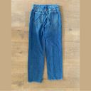 Good American  blue straight leg high waisted jeans Photo 4