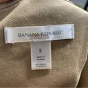 Banana Republic  tan trench double breasted belted sleeveless vest jacket small Photo 5