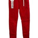 Vince  Blue Co Red Distressed High Rise Skinny Jean Size 9 New Photo 0